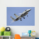 Us Air Force F-15c Banking Right Wall Decal