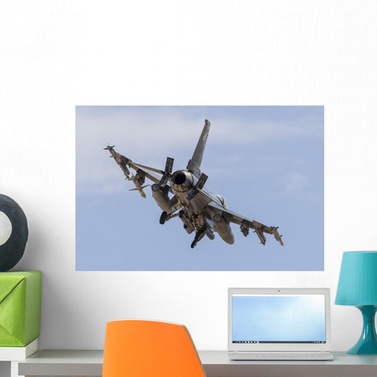 F-16c Fighting Falcon Us Wall Decal