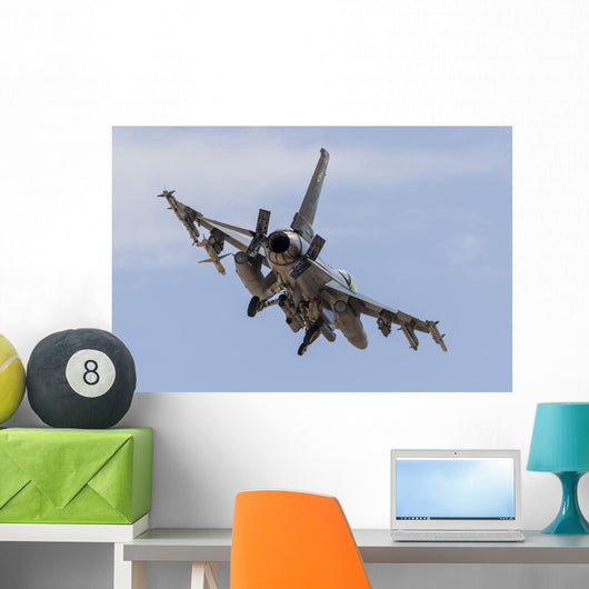 F-16c Fighting Falcon Us Wall Decal