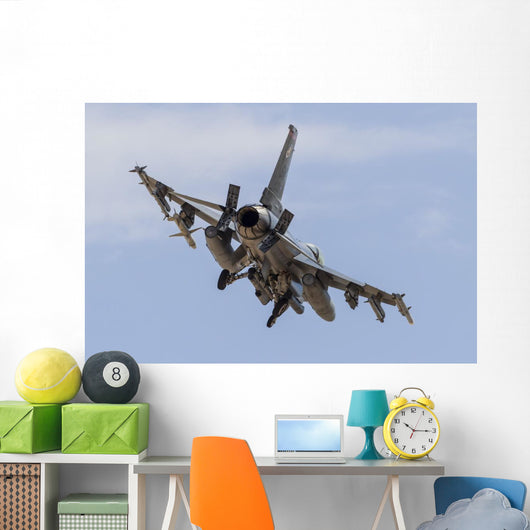 F-16c Fighting Falcon Us Wall Decal
