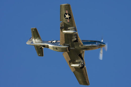 P-51 Mustang Flies Nellis Wall Decal