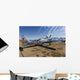 P-51 Mustang Parked Ramp Back Right Wall Decal