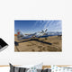 P-51 Mustang Parked Ramp Back Right Wall Decal
