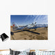 P-51 Mustang Parked Ramp Back Right Wall Decal