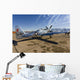 P-51 Mustang Parked Ramp Back Right Wall Decal