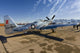 P-51 Mustang Parked Ramp Back Right Wall Decal