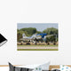 P-51 Mustang Takes off Right Wall Decal