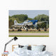 P-51 Mustang Takes off Right Wall Decal