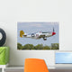 P-51 Mustang In-Flight Wall Decal