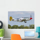 P-51 Mustang In-Flight Wall Decal