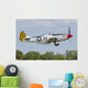 P-51 Mustang In-Flight Wall Decal