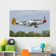 P-51 Mustang In-Flight Wall Decal