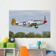 P-51 Mustang In-Flight Wall Decal
