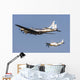 P-51 Mustang Flies alongside Wall Decal