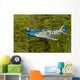 P-51 Mustang Flies in Trees Wall Decal