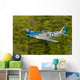 P-51 Mustang Flies in Trees Wall Decal