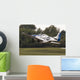 Blue P-51 Mustang Takes off & Banks Right Wall Decal