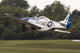 Blue P-51 Mustang Takes off & Banks Right Wall Decal