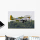 Green P-51 Mustang Takes off Right Side Wall Decal