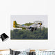 Green P-51 Mustang Takes off Right Side Wall Decal