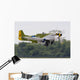 Green P-51 Mustang Takes off Right Side Wall Decal