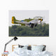 Green P-51 Mustang Takes off Right Side Wall Decal