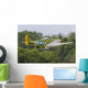 Green P-51 Mustang Takes off Wall Decal