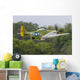 Green P-51 Mustang Takes off Wall Decal