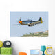 P-51 Mustang Flies San Wall Decal