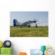 P-51 Mustang Taxiing Waukegan Wall Decal