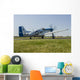 P-51 Mustang Taxiing Waukegan Wall Decal