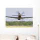 P-51 Mustang Flies East Wall Decal