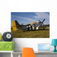 P-51 Mustang Parked Eaa with Tarp Wall Decal