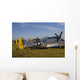 P-51 Mustang Parked Eaa Wall Decal