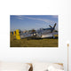 P-51 Mustang Parked Eaa Wall Decal