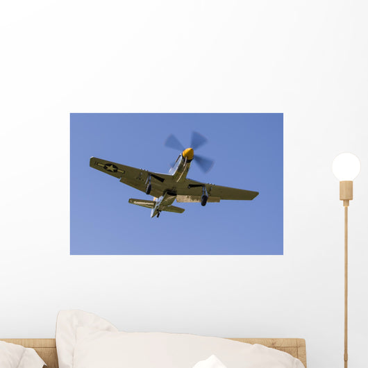 P-51 Mustang Prepares for Wall Decal