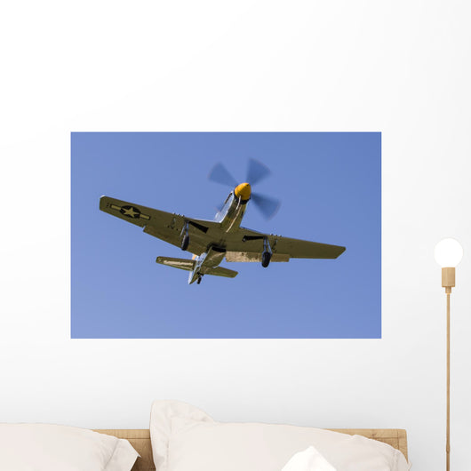 P-51 Mustang Prepares for Wall Decal