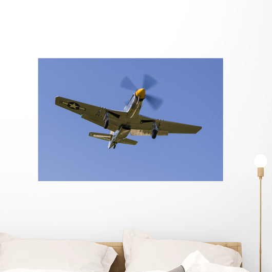P-51 Mustang Prepares for Wall Decal