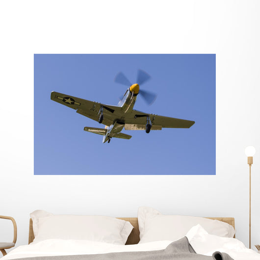 P-51 Mustang Prepares for Wall Decal