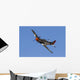 P-51 Mustang Flies Stead In-Flight Wall Decal