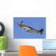 P-51 Mustang Flies Stead Wall Decal