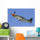 P-51 Mustang Flies Stead Wall Decal
