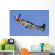 P-51 Mustang Flies Stead Wall Decal