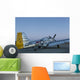 P-51 Mustang Parked Ramp Wall Decal