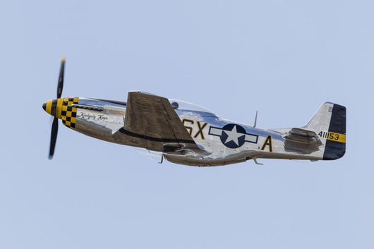 P-51 Mustang Takes off Wall Decal
