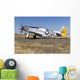 P-51 Mustang Taxiing Vacaville Wall Decal