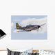 P-51 Mustang Flies Vacaville Wall Decal