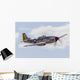 P-51 Mustang Flies Vacaville Wall Decal