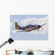 P-51 Mustang Flies Vacaville Wall Decal