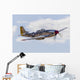 P-51 Mustang Flies Vacaville Wall Decal